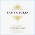 Santa Julia Reserva Tempranillo 2010 Front Label