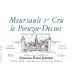 Domaine Remi Jobard Meursault Le Poruzot-Dessus Premier Cru 2019 Front Label