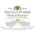 Joseph Burrier Pouilly-Fuisse Chateau de Beauregard 2014 Front Label