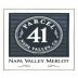 Nine North Wine Company Parcel 41 Merlot 2004 Front Label