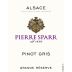 Pierre Sparr Pinot Gris 2015 Front Label