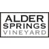 Alder Springs Vineyard Signature Apex 39 2013 Front Label