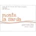 Monte La Sarda Garnacha 2014 Front Label