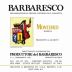 Produttori del Barbaresco Barbaresco Montefico Riserva 2017 Front Label