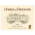 Domaine de Chevalier L'Esprit de Chevalier 2022 Front Label