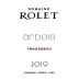 Domaine Rolet Arbois Trousseau 2019 Front Label