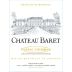 Chateau Baret 2016 Front Label
