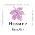 Hosmer Winery Pinot Noir 2015 Front Label