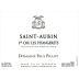 Domaine Paul Pillot Saint-Aubin Les Pitangerets Premier Cru 2023 Front Label