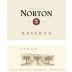 Bodega Norton Reserva Syrah 2014 Front Label