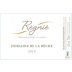Domaine de la Beche Regnie 2019 Front Label