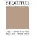 Sequitur Ribbon Ridge Pinot Noir 2019 Front Label