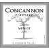 Concannon Reserve Merlot 2005 Front Label