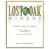 Lost Oak Winery Semi Sweet Riesling 2014 Front Label