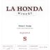 La Honda Winery Sequence Pinot Noir 2021 Front Label