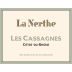 Chateau La Nerthe Cotes-du-Rhone Les Cassagnes Blanc 2022 Front Label