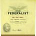 The Federalist Dry Creek Valley Zinfandel 2018 Front Label