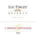 Luc Pirlet Reserve Cabernet Sauvignon 2015 Front Label