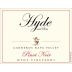 Hyde Estate Winery Pinot Noir 2015 Front Label