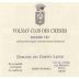 Domaine des Comtes Lafon Volnay-Clos des Chenes 2002 Front Label
