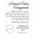 Mount Eden Vineyards Estate Cabernet Sauvignon 2017 Front Label