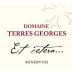 Domaine Terres Georges Et cetera 2013 Front Label