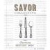 Savor Collective Chardonnay 2014 Front Label