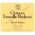 Chateau Leoville Poyferre 2018 Front Label