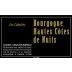 Julien Cruchandeau Hautes Cotes de Nuits Les Cabottes Rouge 2020 Front Label