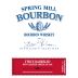 Spring Mill Bourbon Whiskey Front Label