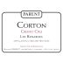 Domaine Parent Corton Les Renardes Grand Cru 2022 Front Label