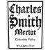 Charles Smith Wines Merlot 2013 Front Label