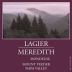 Lagier Meredith Mondeuse 2016 Front Label