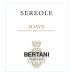 Bertani Sereole Soave 2021 Front Label