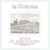 La Poderina Rosso di Montalcino 2018 Front Label