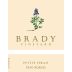 Brady Vineyard Petite Sirah 2019 Front Label
