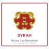 Les Alexandrins Syrah 2019 Front Label