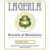 La Gerla Brunello di Montalcino (375ML half-bottle) 2019 Front Label