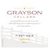 Grayson Cellars Lot 5 Pinot Noir 2018 Front Label