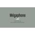Vignobles Brunier Megaphone Rouge 2023 Front Label