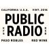 Grounded Wine Co. Public Radio Paso Robles Red 2016 Front Label