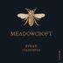Meadowcroft Syrah 2014 Front Label