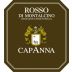 Capanna Rosso di Montalcino 2020 Front Label