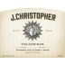 J. Christopher Dundee Hills Volcanique Pinot Noir 2020 Front Label