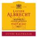 Lucien Albrecht Cuvee Balthazar Pinot Blanc 2017 Front Label
