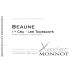 Xavier Monnot Beaune Les Toussaints Premier Cru 2021 Front Label