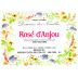Domaine des Nouelles Rose d'Anjou 2018 Front Label