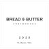 Bread & Butter California Chardonnay 2020 Front Label