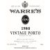 Warre's Vintage Port 1980 Front Label