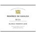 Remirez de Ganuza Blanco Reserva 2018 Front Label